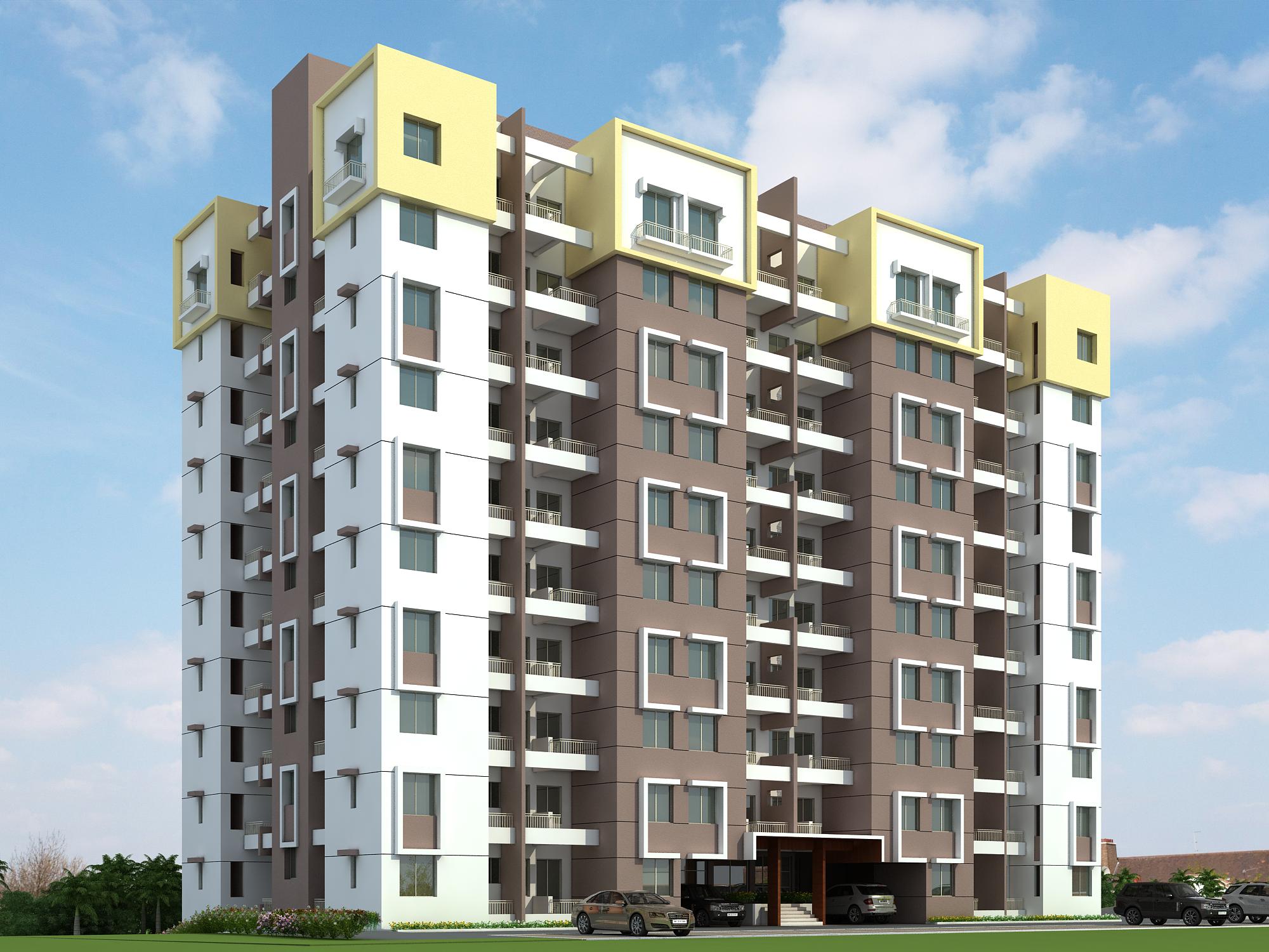 Apex Ambar building elevation